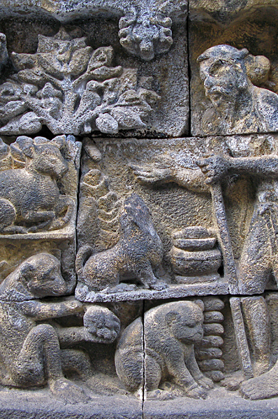 Relief from Buddha's journey