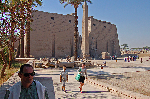 At the Luxor Temple